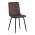 AUTRONIC CT-281 BR4 Židle jídelní, hnědá sametová látka, nohy černý kov
