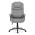 AUTRONIC KA-C715 GREY2 Křeslo kancelářská, šedá látka, šedý plastový kříž, kolečka na tvrdé povrchy