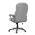 AUTRONIC KA-C715 GREY2 Křeslo kancelářská, šedá látka, šedý plastový kříž, kolečka na tvrdé povrchy