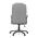 AUTRONIC KA-C715 GREY2 Křeslo kancelářská, šedá látka, šedý plastový kříž, kolečka na tvrdé povrchy