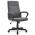 AUTRONIC KA-L608 GREY2 Kancelářská židle, černý plast, šedá látka, kolečka pro tvrdé podlahy