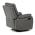 AUTRONIC TV-4092 GREY3 TV a relaxační křeslo s manuálním ovládáním, potah šedá látka v dekoru vintag