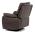 AUTRONIC TV-4094 BR3 TV a relaxační křeslo s elektrickým ovládáním, potah hnědá látka v dekoru vinta