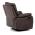 AUTRONIC TV-4094 BR3 TV a relaxační křeslo s elektrickým ovládáním, potah hnědá látka v dekoru vinta