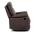 AUTRONIC TV-4094 BR3 TV a relaxační křeslo s elektrickým ovládáním, potah hnědá látka v dekoru vinta