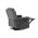 AUTRONIC TV-7072 GREY2 Relaxační křeslo s elektrickým ovládáním, pomoc při vstávání, potah šedá látk