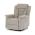 AUTRONIC TV-7072 LAN2 Relaxační křeslo s elektrickým ovládáním, pomoc při vstávání, potah lanýžová l