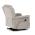 AUTRONIC TV-7072 LAN2 Relaxační křeslo s elektrickým ovládáním, pomoc při vstávání, potah lanýžová l