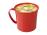 SISTEMA MICROWAVE SOUP MUG MEDIUM 656ML, CERVENA