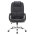 KONDELA Kancelárske kreslo, čierna ekokoža, MADOX NEW