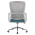 KONDELA Kancelárske kreslo, sivá/modrá, FOSTER TYP 2