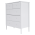 KONDELA Komoda, biela, TEANA