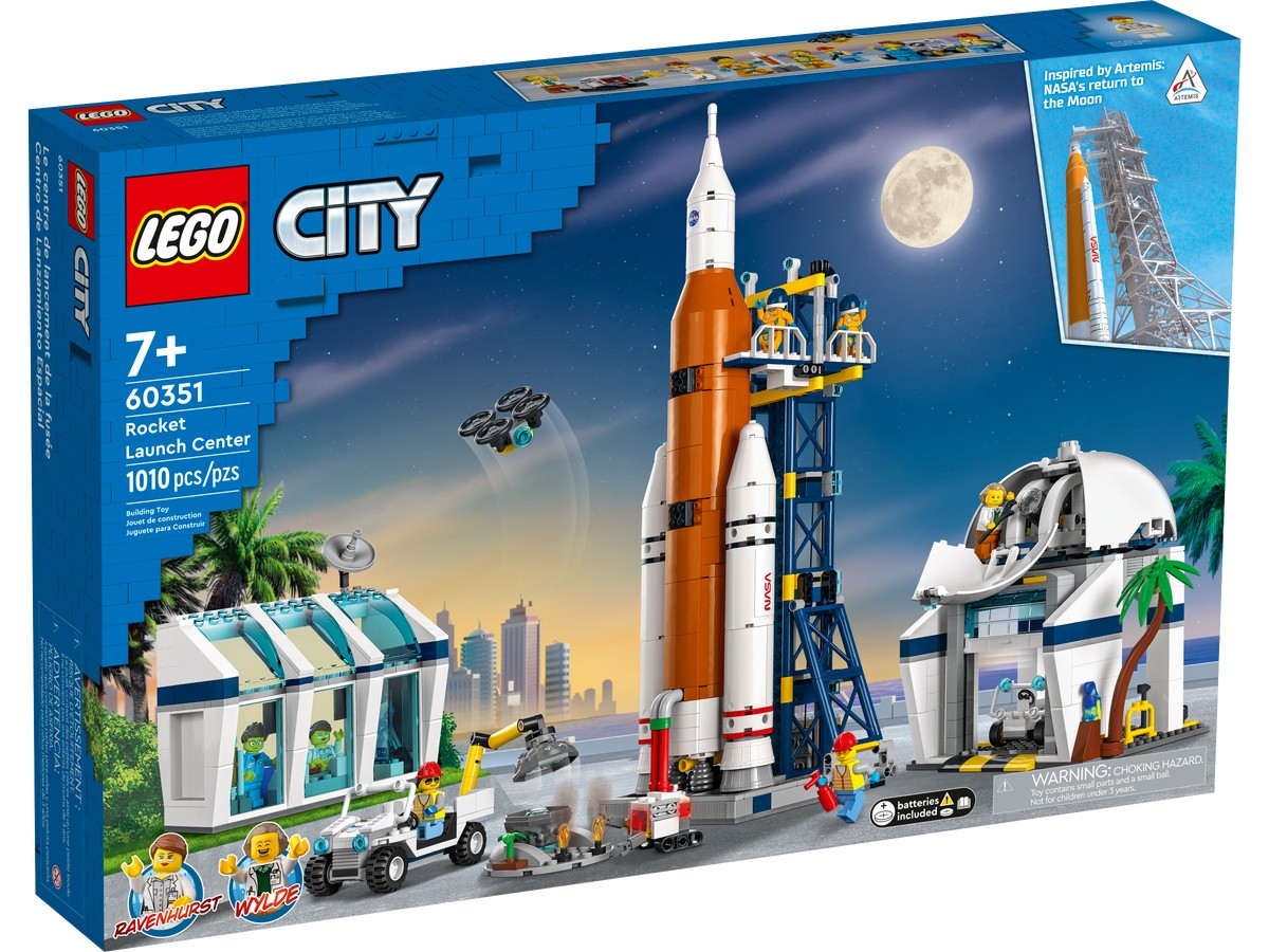 LEGO CITY CENTRUM ODPALOVANIA RAKIET /60351/
