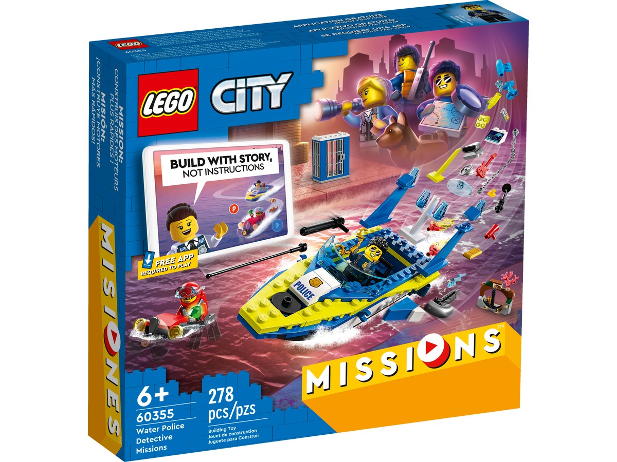 LEGO CITY MISIA DETEKTIVA POBREZNEJ STRAZE /60355/ posledný kus