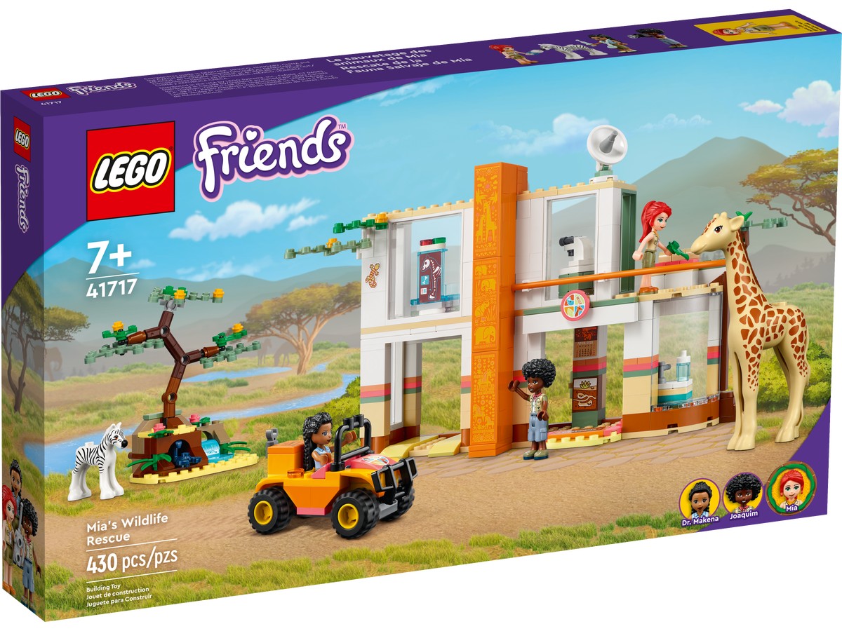 LEGO FRIENDS MIA A ZACHRANNA AKCIA V DIVOCINE /41717/ posledný kus