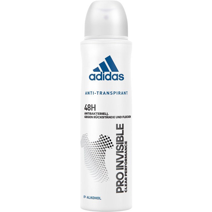 ADIDAS DEO 150 ML PRO INVISIBLE 0% ALCOHOL