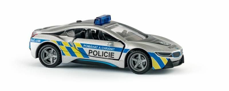 SIKU SUPER CESKA VERZIA - POLICIA BMW I8 LCI posledný kus
