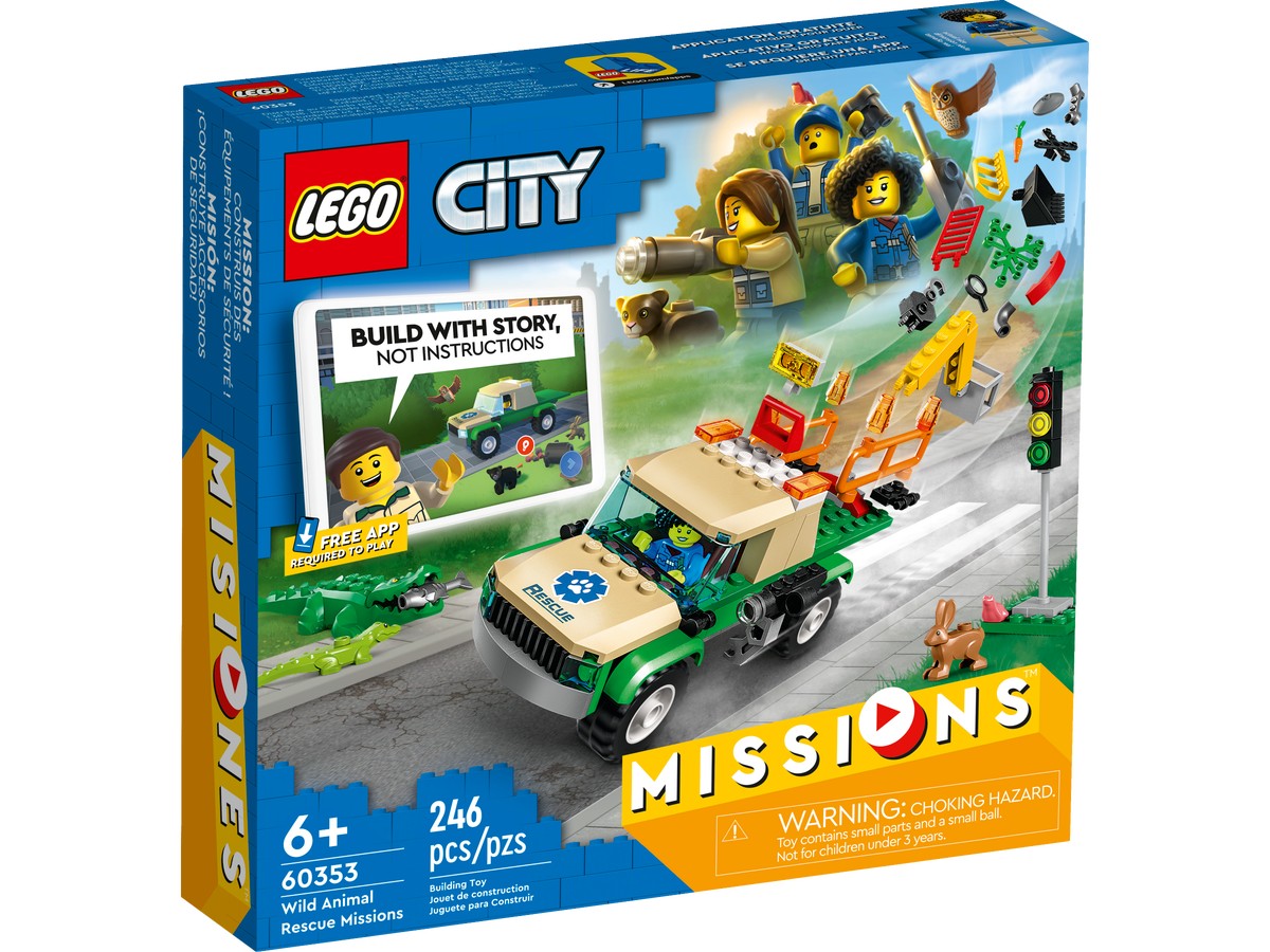 LEGO CITY ZACHRANNA MISIA V DIVOCINE /60353/ posledný kus
