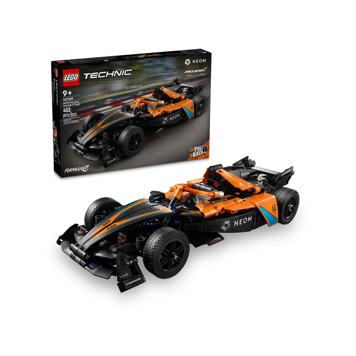 LEGO TECHNIC NEOM MCLAREN FORMULA E RACE CAR /42169/ posledný kus