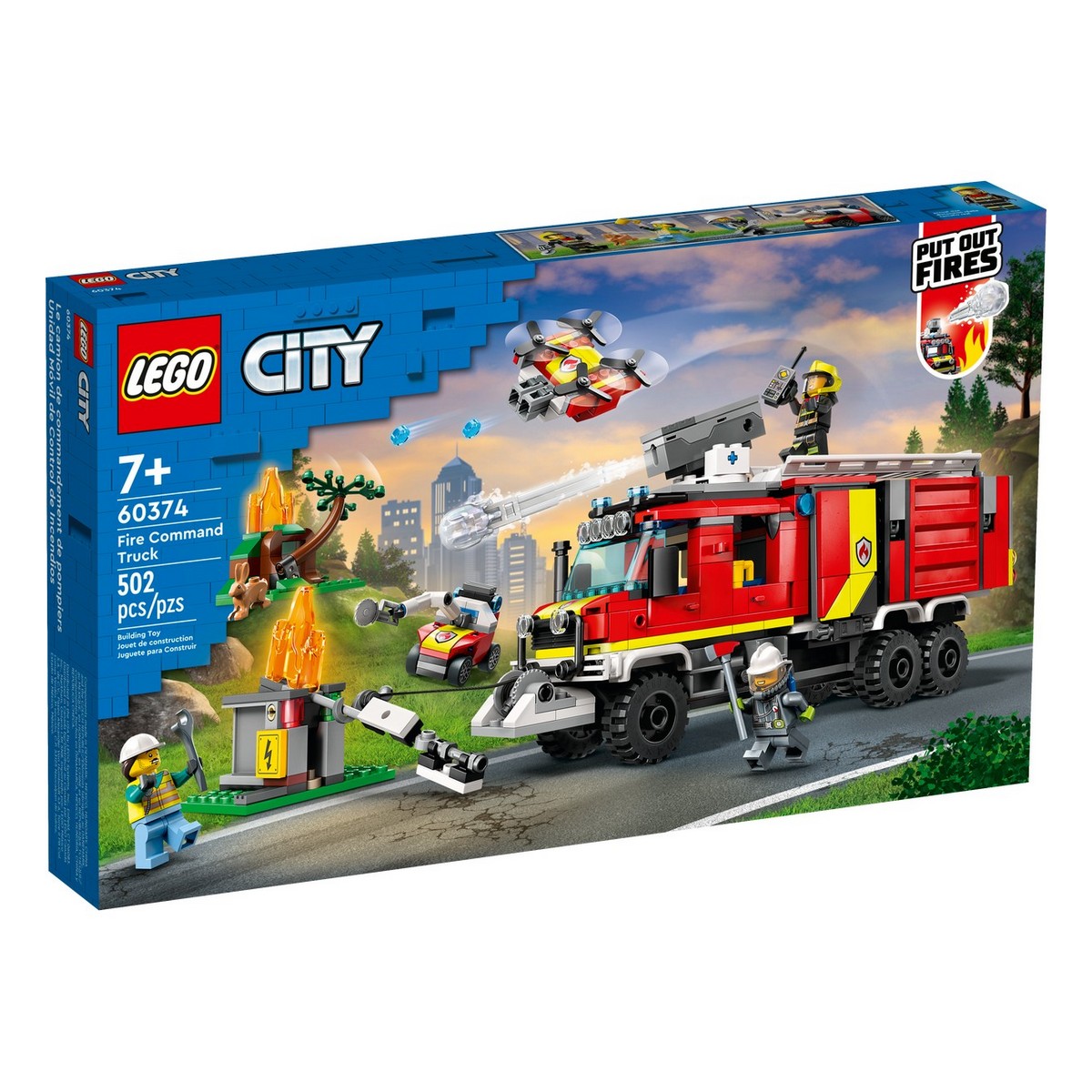 LEGO CITY HASICSKE ZASAHOVE AUTO /60374/ posledný kus