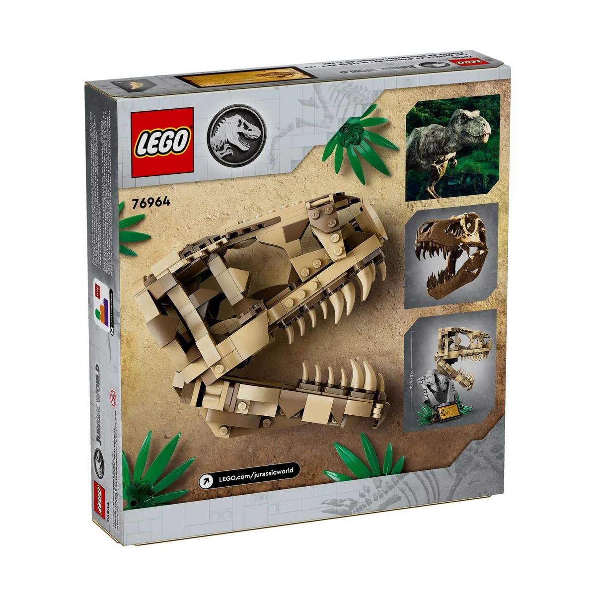 LEGO JURASSIC WORLD DINOSAURIE FOSILIE: LEBKA T-REXA /76964/