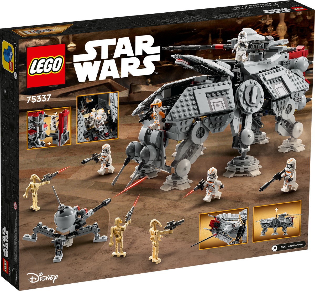 LEGO STAR WARS AT-TE /75337/ posledný kus