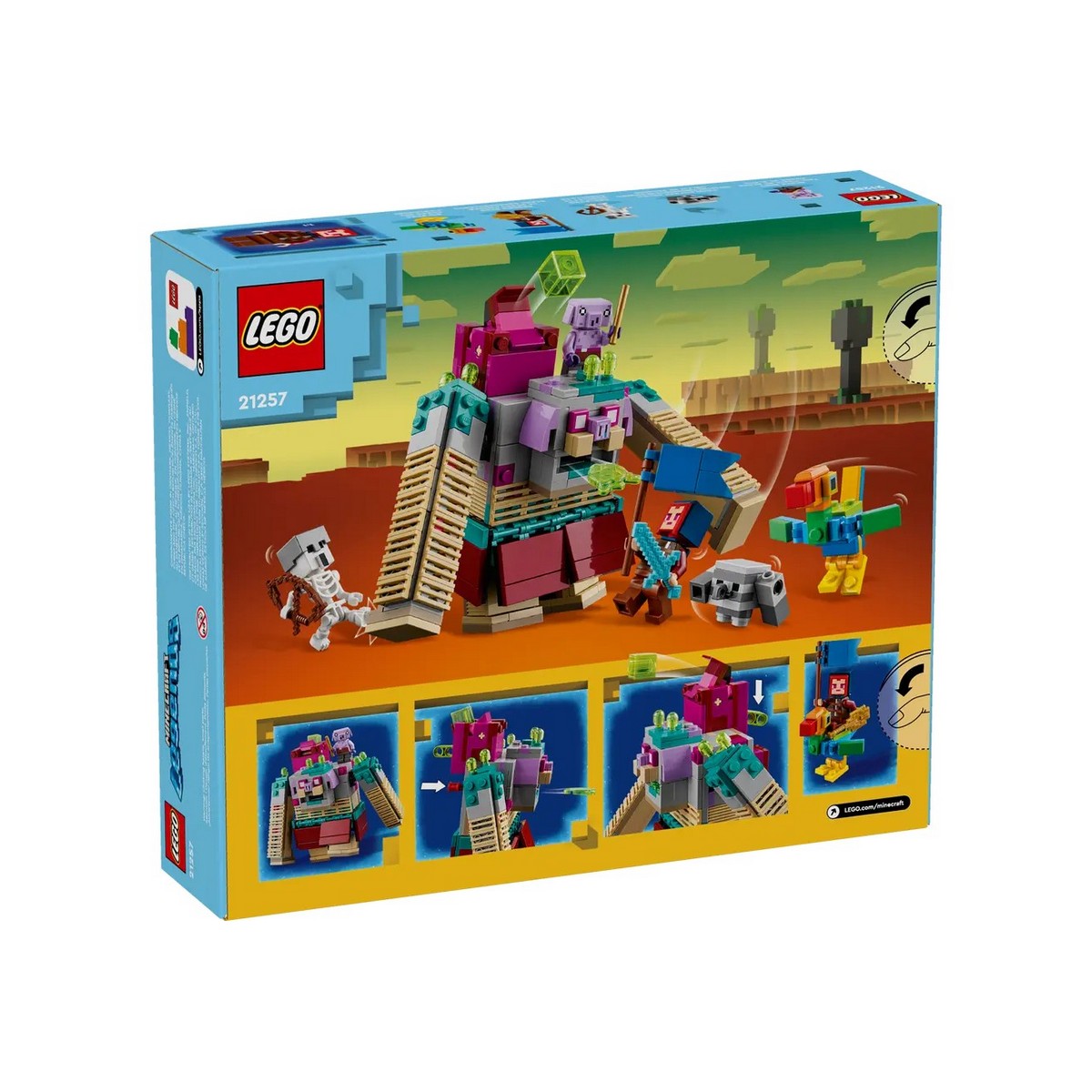 LEGO MINECRAFT SUBOJ S HLTACOM /21257/
