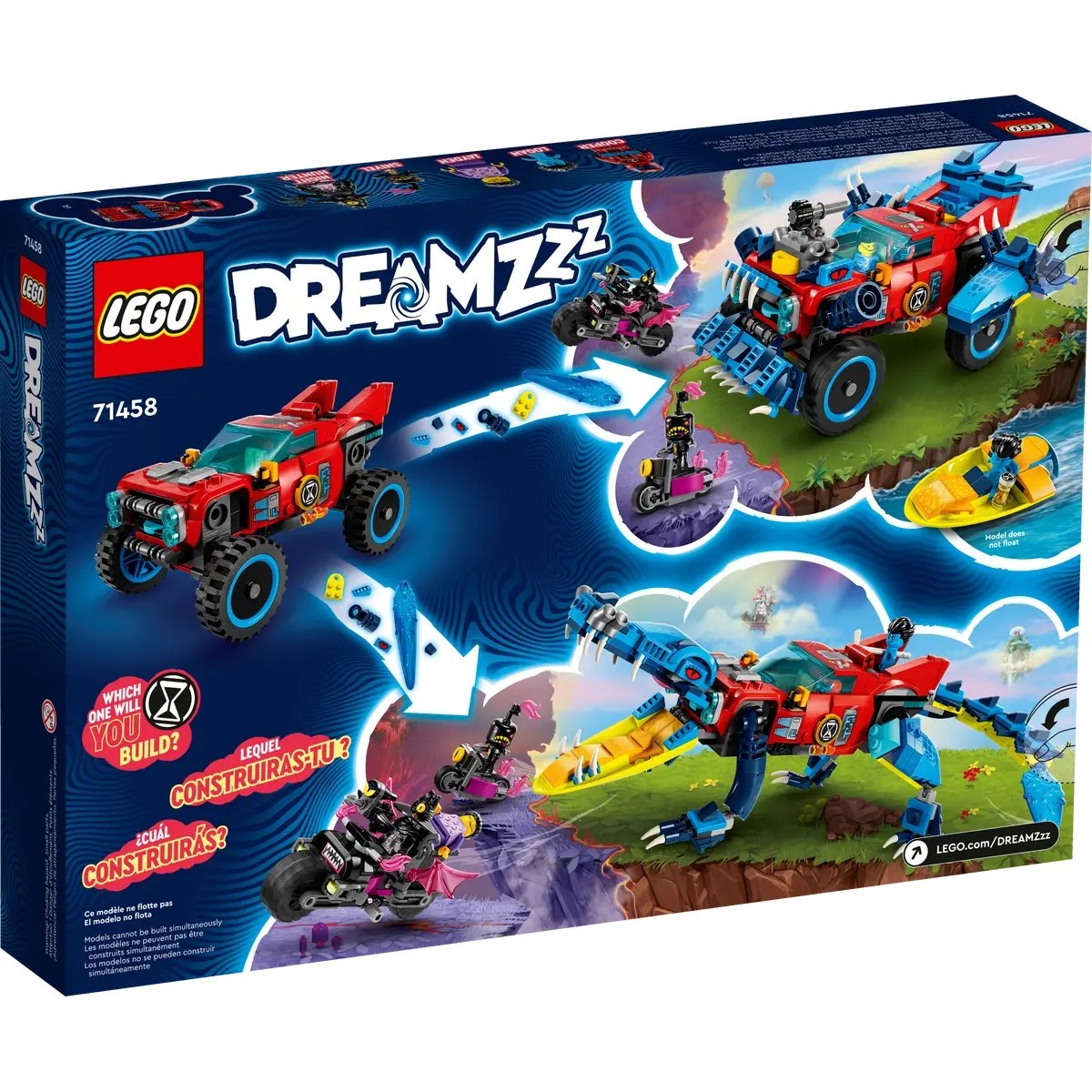 LEGO DREAMZZZ KROKODILIE AUTO /71458/