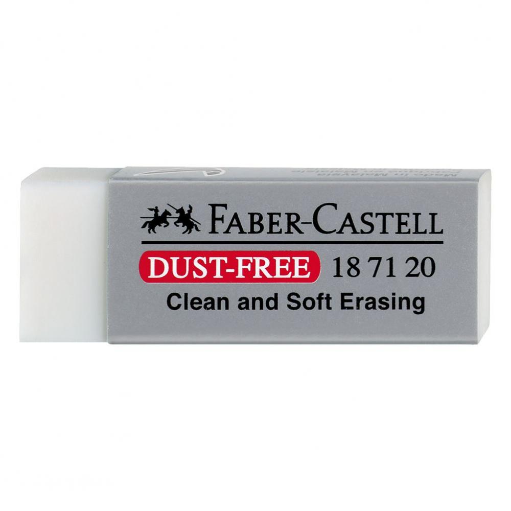 FABER-CASTELL GUMA DUST-FREE-PVC/20
