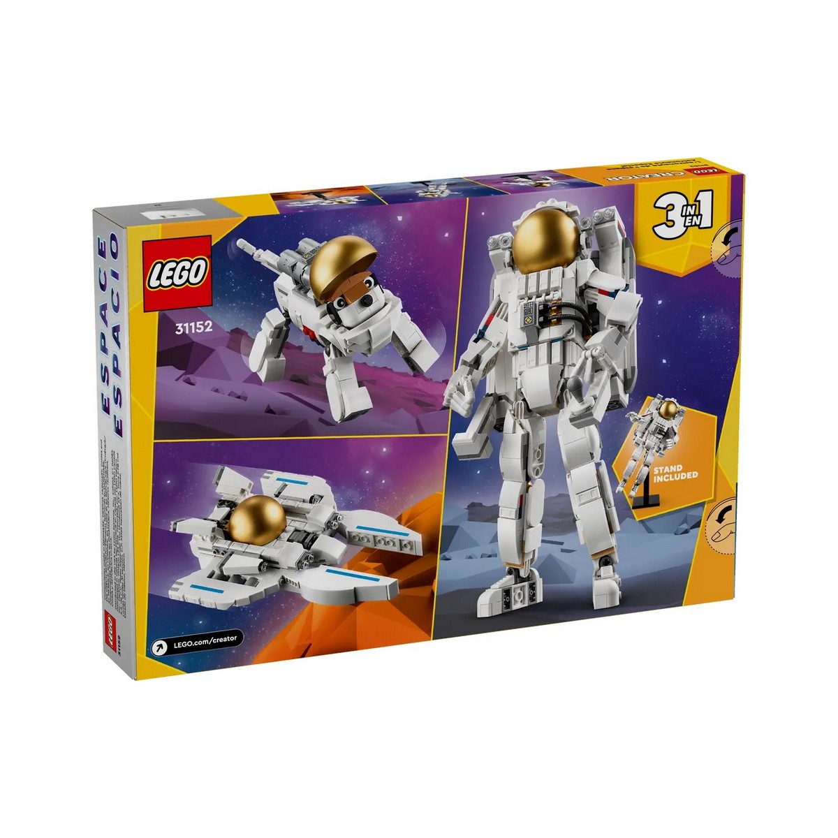 LEGO CREATOR ASTRONAUT /31152/ posledný kus