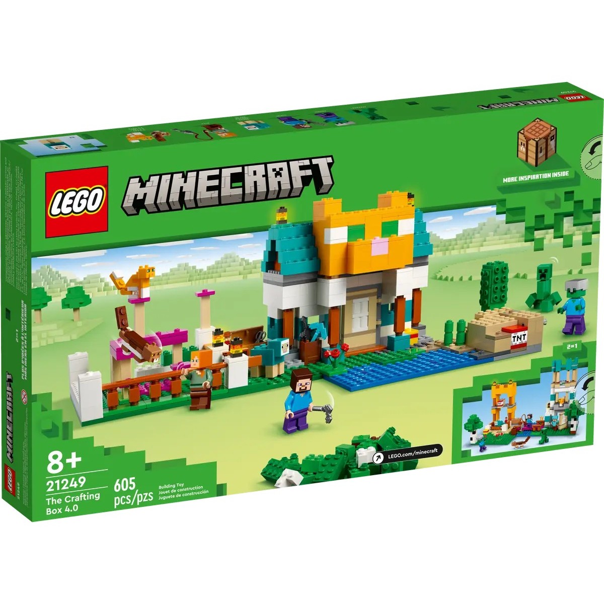 LEGO MINECRAFT KREATIVNY BOX 4.0 /21249/ posledný kus
