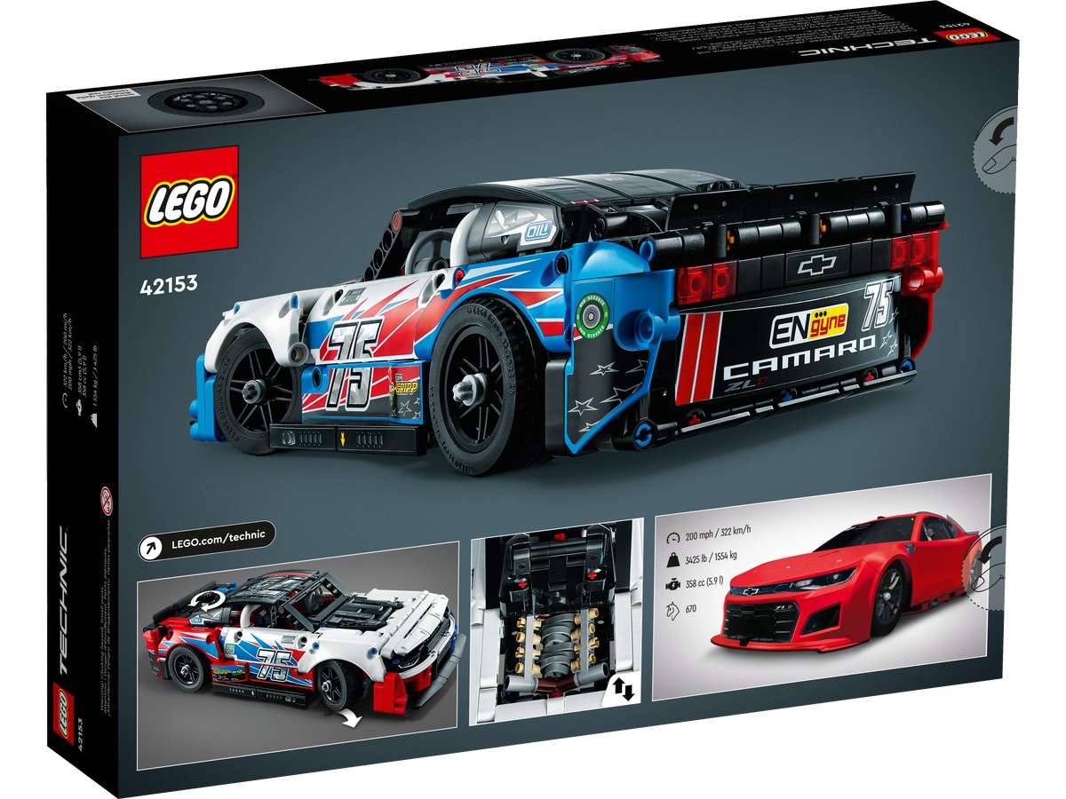 LEGO TECHNIC NASCAR NEXT GEN CHEVROLET CAMARO ZL1 /42153/ posledný kus