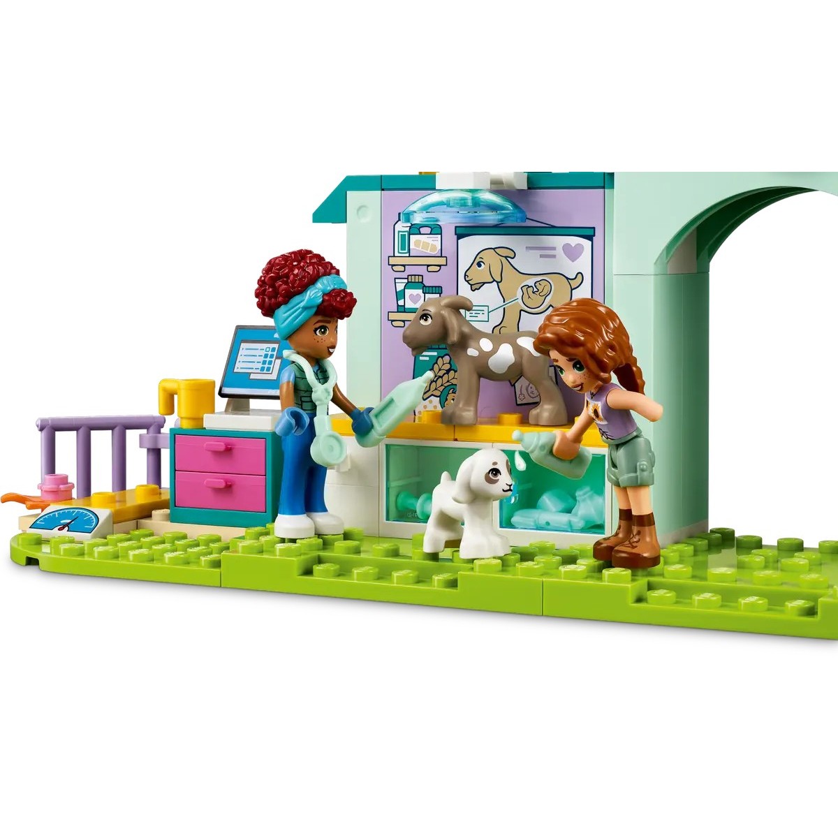 LEGO FRIENDS VETERINARNA KLINIKA PRE ZVIERATKA Z FARMY /42632/ posledný kus