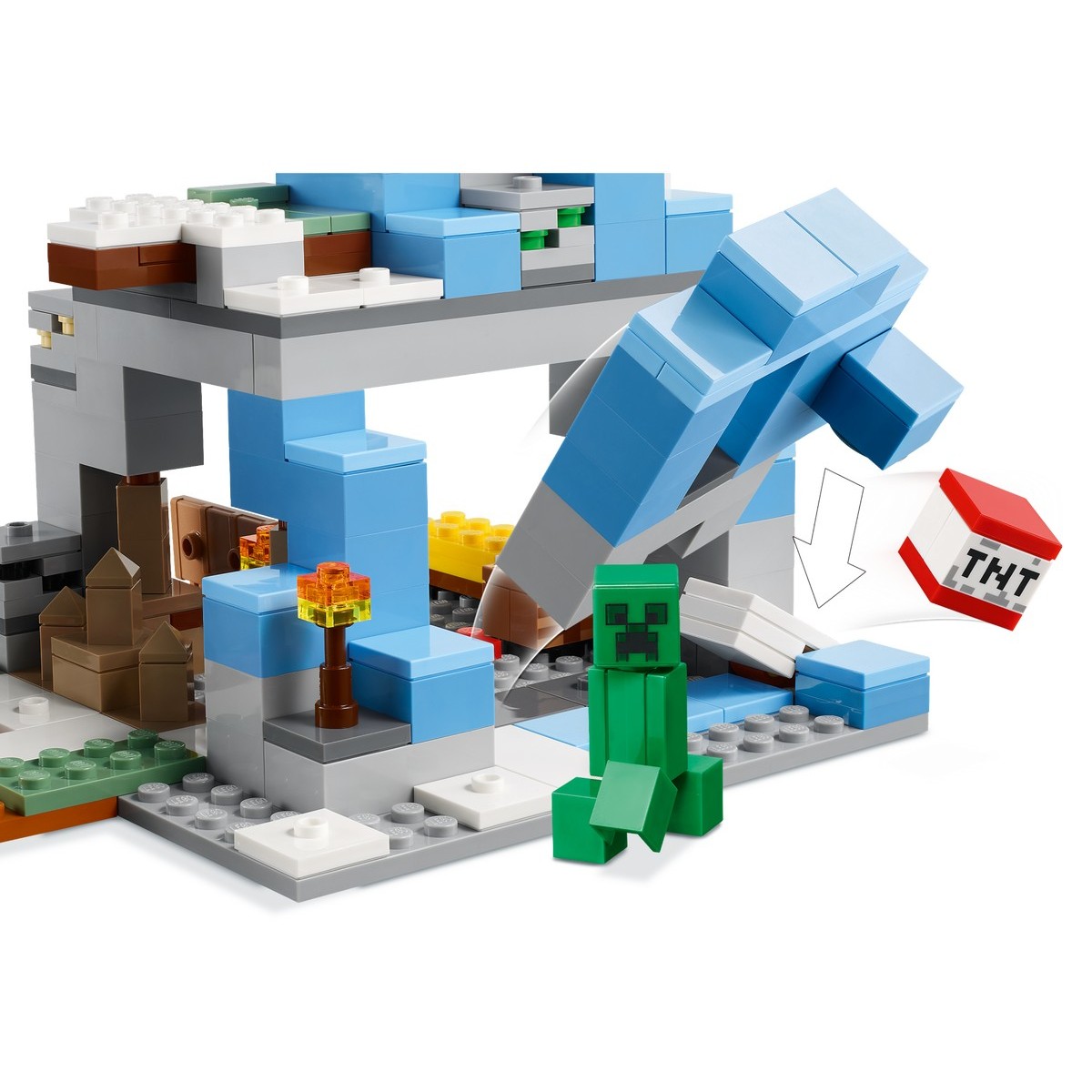 LEGO MINECRAFT LADOVE HORY /21243/ posledný kus