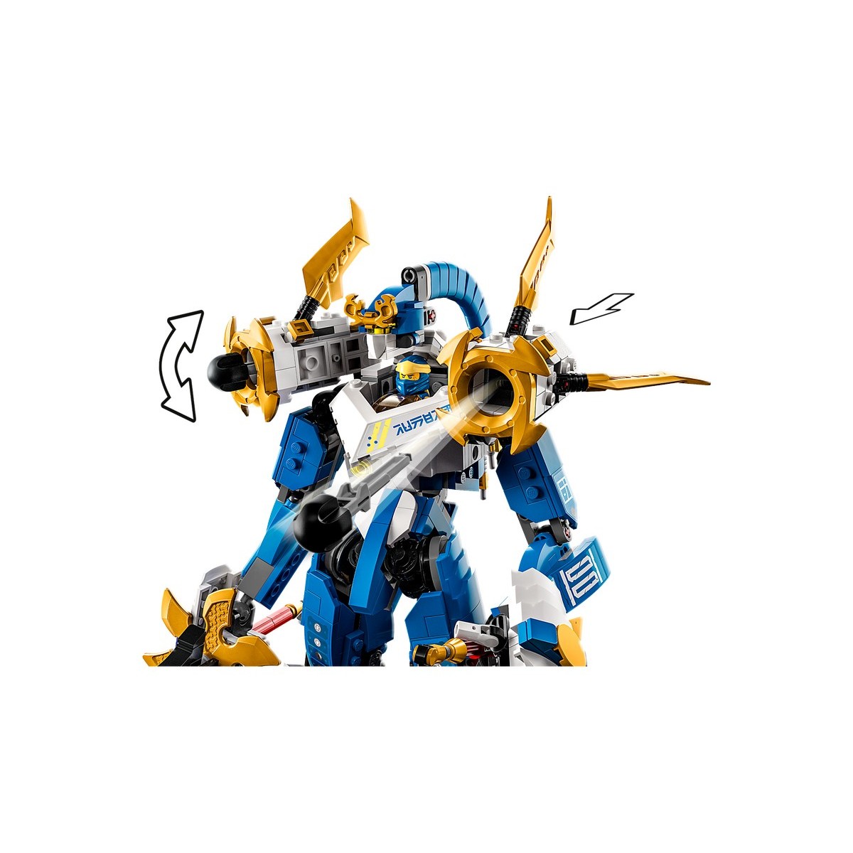 LEGO NINJAGO JAYOV TITANSKY ROBOT /71785/