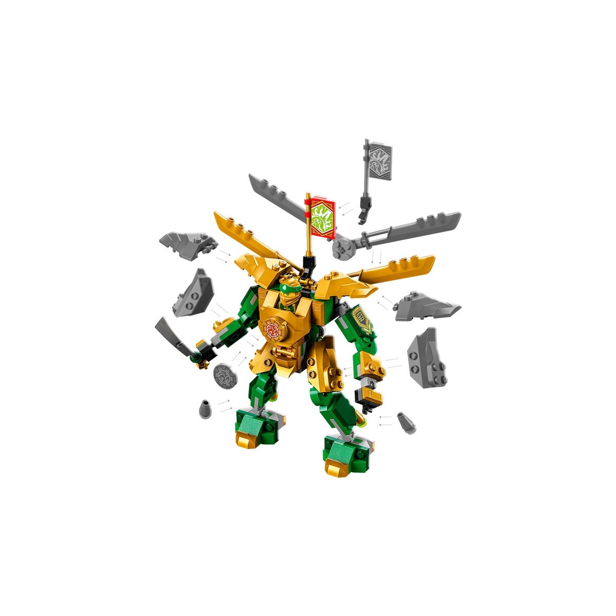 LEGO NINJAGO LLOYD A SUBOJ ROBOTOV EVO /71781/ posledný kus