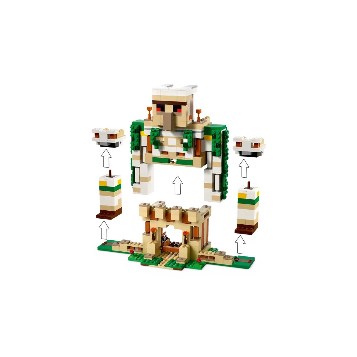 LEGO MINECRAFT PEVNOST ZELEZNEHO GOLEMA /21250/