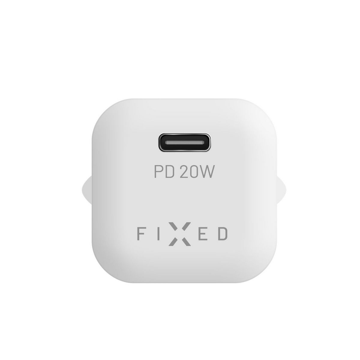 FIXED FIXC20M-CL-WH SET SIETOVA NABIJ. MINI S USB-C VYST. A USB-C/LIGHTN.,PODPORA PD,1 M,BIELY posledný kus