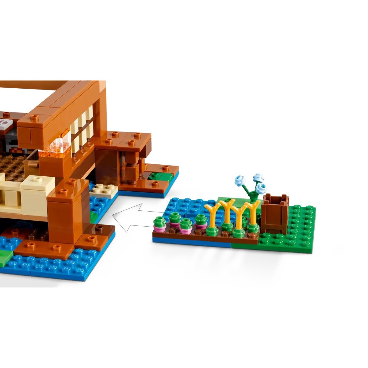 LEGO MINECRAFT ZABI DOMCEK /21256/