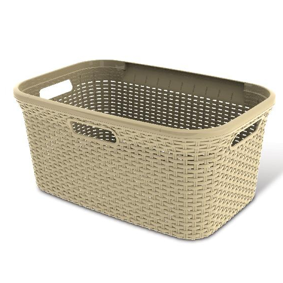 KETER /187492/ STYLE RECT BASKET 45L -WHT885 OFF WHITE (885)