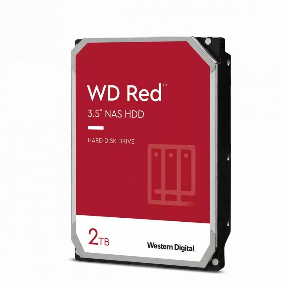 WD HDD 2TB WD20EFAX RED 256MB SATAIII INTELLIP. NAS WD20EFAX
