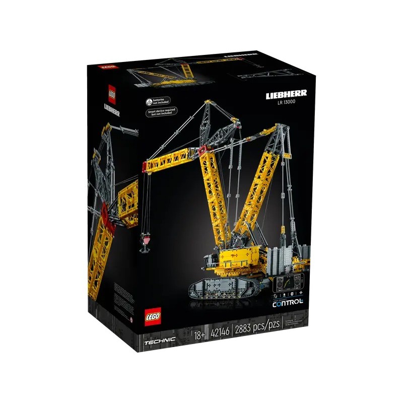LEGO TECHNIC PASOVY ZERIAV LIEBHERR LR 13000 /42146/ + darček CHATEAU BELA DARCEKOVY POUKAZ 50EUR