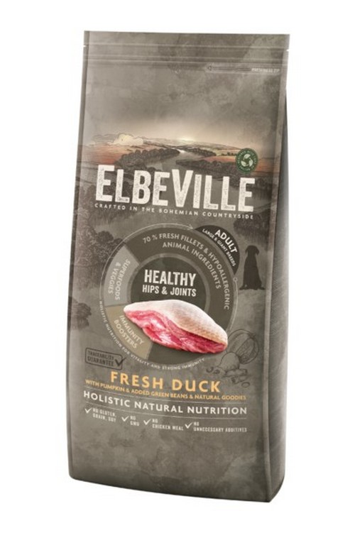 ELBEVILLE ADULT LARGE FRESH DUCK HEALTHY HIPS AND JOINTS 11,4 KG posledný kus