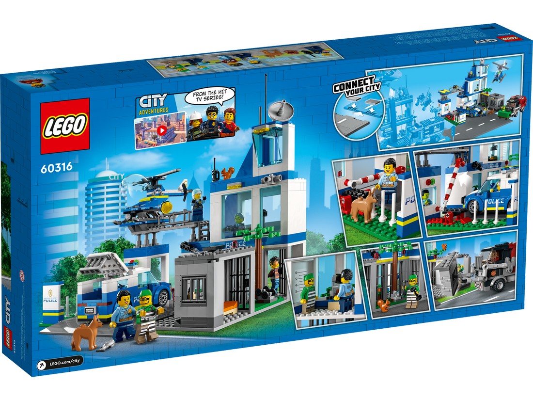 LEGO CITY POLICAJNA STANICA /60316/