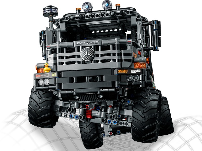 LEGO TECHNIC NAKLADIAK MERCEDES-BENZ ZETROS 4 X 4 /42129/