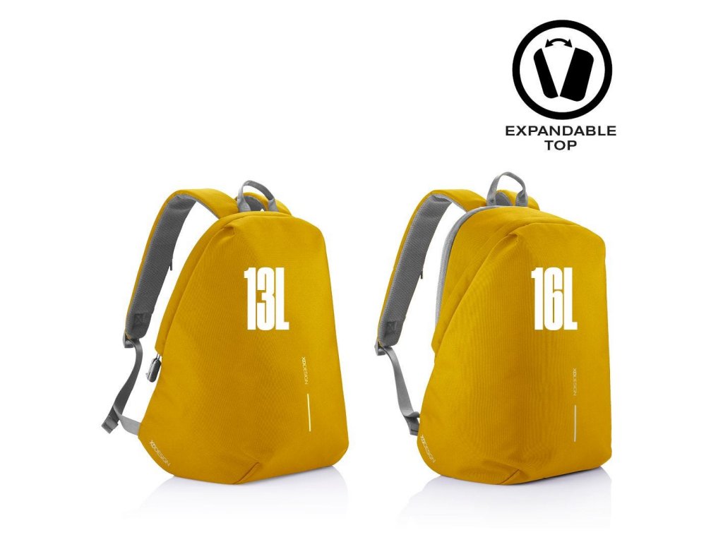 XD DESIGN BOBBY SOFT ANTI-THEFT BACKPACK YELLOW P705.798