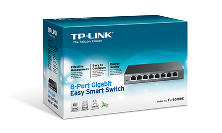 TP-LINK SMART SWITCH TL-SG108E