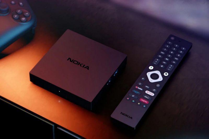 NOKIA STREAMING BOX 8010 4K UHD, ANDROID TV 11, DOLBY ATMOS, H265 10 BIT, USB C, 32GB, QUAD CORE