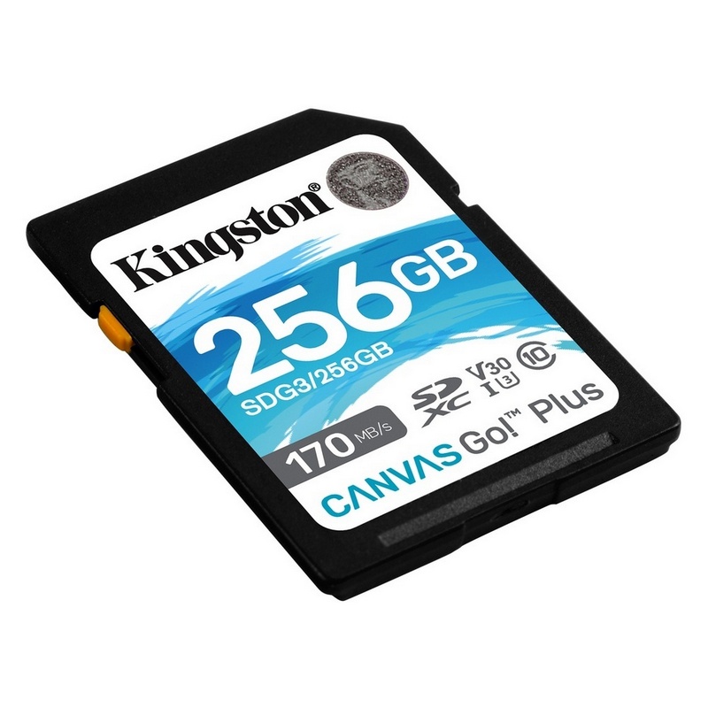KINGSTON 256GB SDXC U3 V30 170/90 MB/S