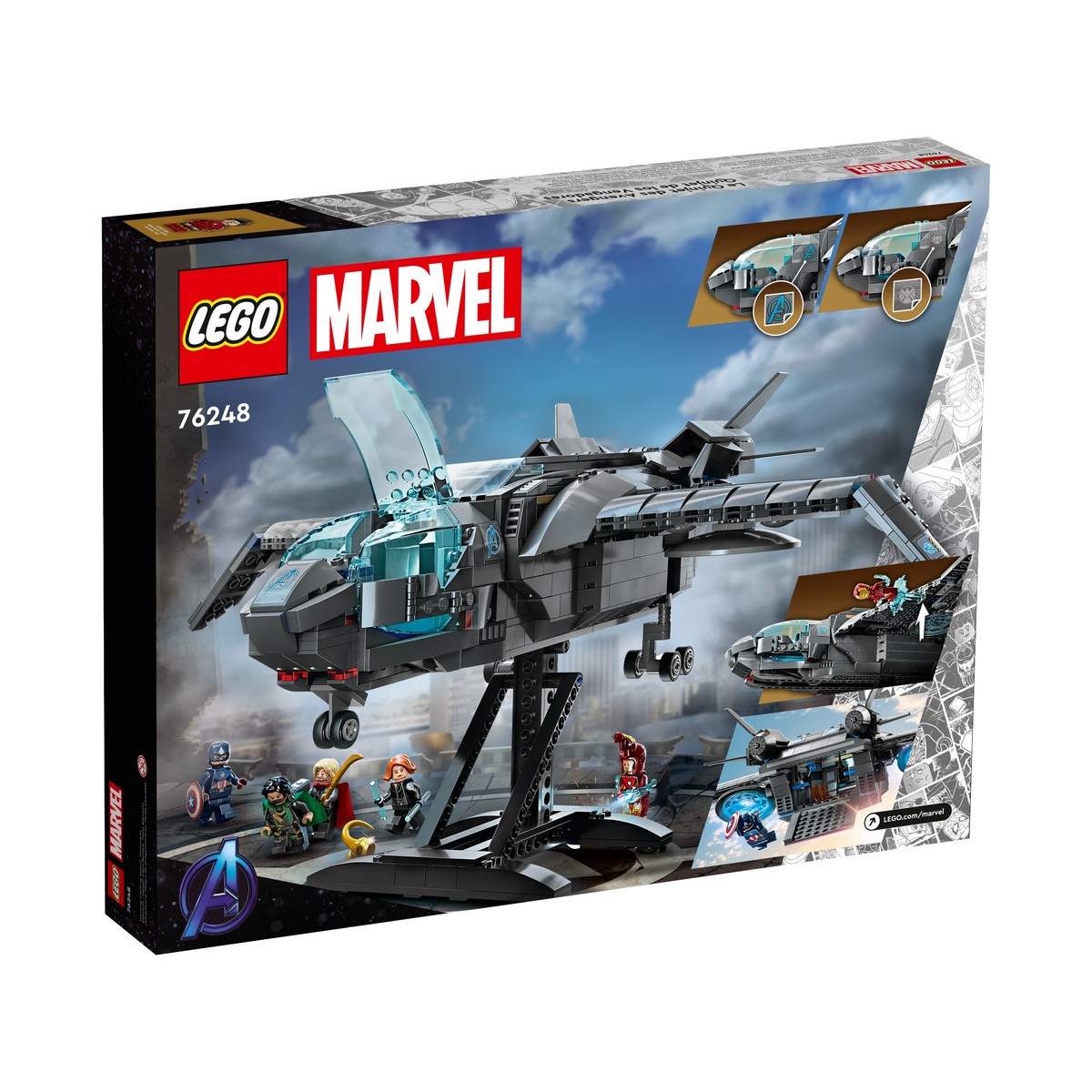 LEGO MARVEL TRYSKAC AVENGEROV QUINJET /76248/